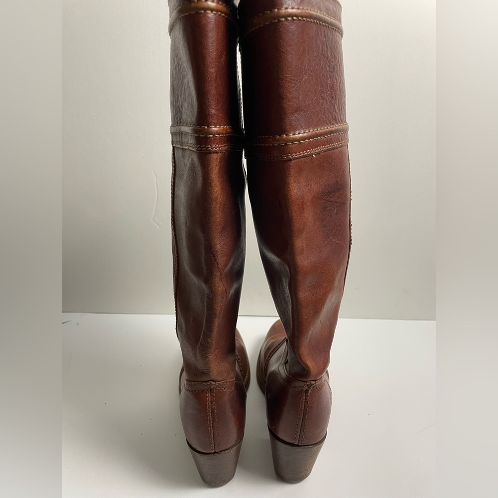 Frye Brown Heeled Boots for Women - Picture 5 of 6